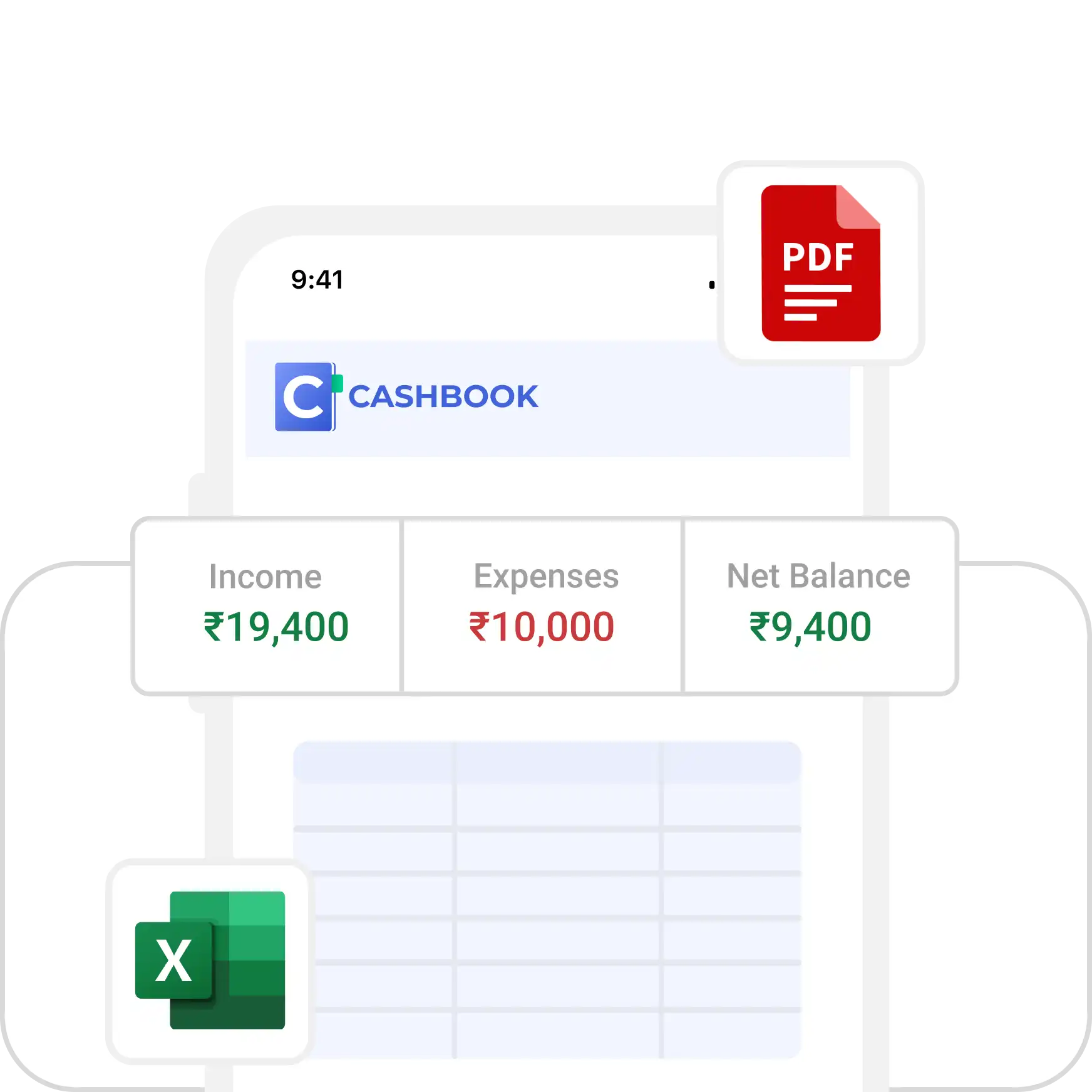 Download PDF &  Excel Report Supporting