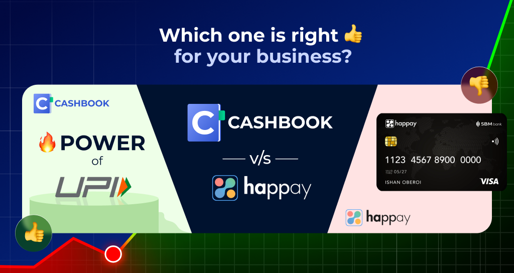Happay vs CashBook: A Comprehensive Comparison of Expense Management Solutions